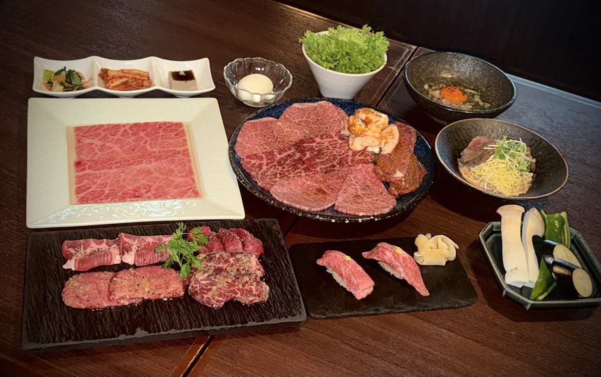 黒毛和牛 堪能コース