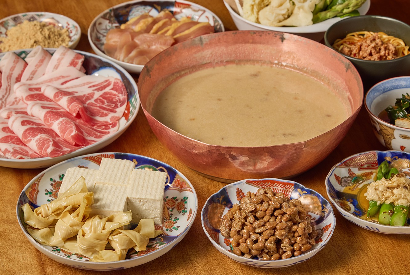 <4/15~販売開始>最高に美味しい 納豆しゃぶしゃぶ こく旨味納豆味噌スープとシンバイオティクス